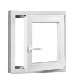 Plastové okno | 120 x 120 cm (1200 x 1200 mm) | biele | otváravé aj sklopné | pravé