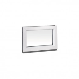 Plastové okno | 60x40 cm (600x400 mm) | biele | fixné (neotvárateľné)