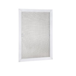 Okenná sieť proti hmyzu hliníková | biela | na mieru