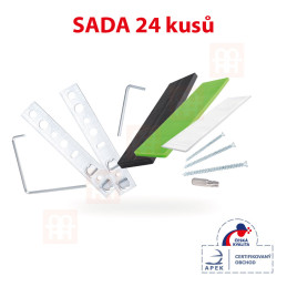 Montážna a servisná súprava pre okná a dvere