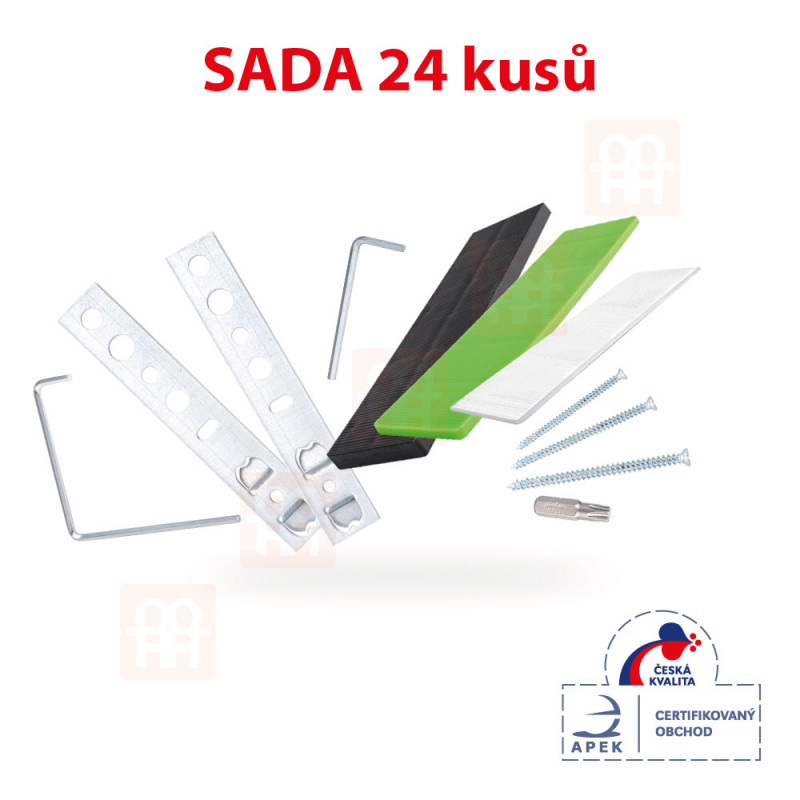 Montážna a servisná súprava pre okná a dvere